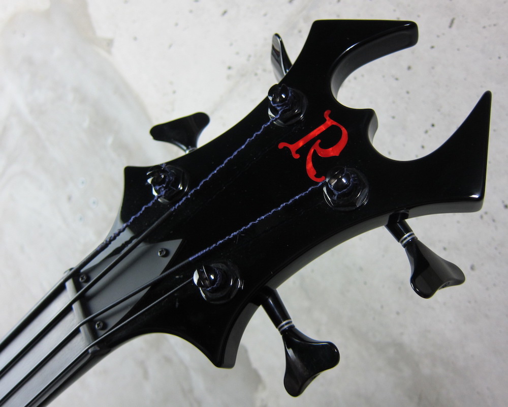 B C Rich Custom Shop Widow Bass Fretless Black 和久屋