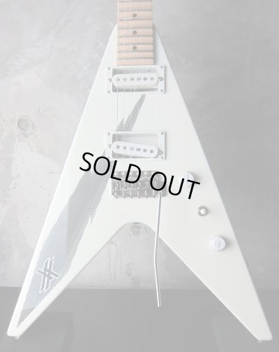 画像1: Aria Pro II XX-DLX Yngwie Malmsteen Flying V Model