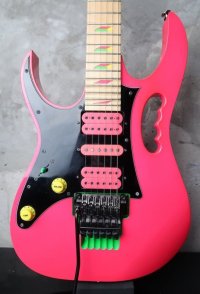 Ibanez JEM777 Lefty 30th Anniversary Steve Vai Signature Limited Edition / Shocking Pink