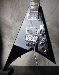 Jackson Custom Shop RR1 Black Chrome / Reverse Head