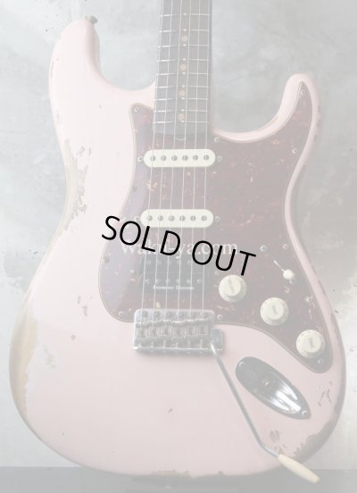 画像1:  Fender Custom Shop '62 Heavy Relic Stratocaster SSH / Aged Shell Pink Finish