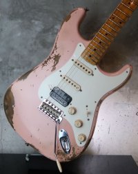 Fender Custom Shop 1957 Stratocaster SSH Relic Shell Pink