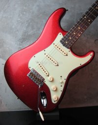 Fender Custom Shop 1963 Stratocaster Journeyman Relic Faded Red Sparkle