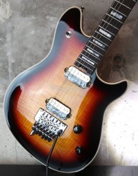 EVH Wolfgang  5A Flamed Maple Top  3-Color Sunburst