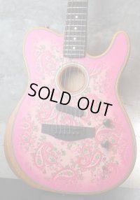 Fender USA American Acoustasonic Telecaster / Pink Paisley