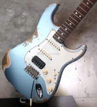 Fender Custom Shop '69 Stratocaster S-S-H Heavy Relic / Ice Blue Metallic