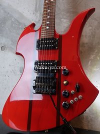 B.C.Rich USA Mockingbird / '8０ Kahler / Trans Red