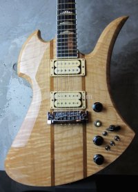 B.C. Rich Mockingbird Supreme Natural / Flame Maple Top