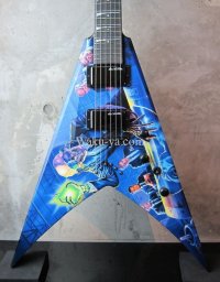 DEAN USA Custom Shop Dave Mustaine VMNT RUST IN PEACE GRAPHIC  NAMM SHOW 