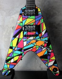 DEAN USA Michael Schenker Flying V Kaleidoscope 