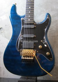 Valley Arts USA Custom Pro One Piece Maple / Trans Blue 