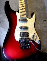 Tom Anderson Classic-Trans Red to Dark Red Burst 