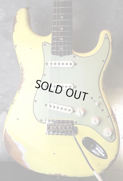 画像1: Fender Custom Shop '63 Stratocaster  Heavy Relic / Grafitti Yellow