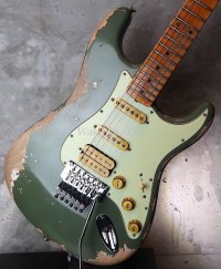 Fender Custom Shop Alley Cat Stratocaster Heavy Relic / Faded Army Drab Green