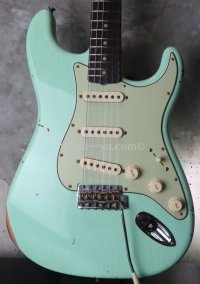 期間限定大特価 10/30(水)21:00迄. Fender Custom Shop  '63 Stratocaster / Limited Edition Super Faded Aged  / Surf Green