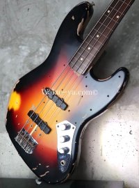 Fender Custom Shop Jaco Pastorius Tribute Fretless Jazz Bass / Relic 