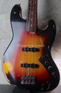 Fender Custom Shop Jaco Pastorius Tribute Fretless Jazz Bass / Relic 