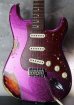 画像2: Fender Custom Shop 1962 Stratocaster Heavy Relic / Magenta Sparkle 
