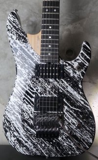 Washburn N4 Nuno Bettencourt Black/ White Splatter