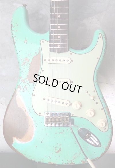 画像1: Fender Custom Shop Stratcaster '60  LTD Dual Mag II / Sea Foam Green / Super Heavy Relic