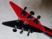 画像8: Dean USA Custom Shop Michael Schenker Flying V Yin Yang / Black & Red Sparkle