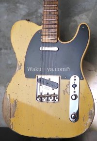 Fender Custom Shop  '52  Telecaster Heavy Relic / Aged Nocaster Blonde   (1)