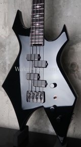 B.C.Rich USA Warlock Widow 4-string Bass / Black 