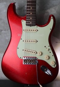 期間限定大特価 10/30(水)21:00迄 Fender Custom Shop 1963 Stratocaster Journeyman Relic Faded Red Sparkle 