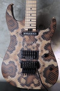 ♫即納可能☆ Charvel USA Custom Shop Warren De Martini/  Signature / SnakeSkin Graphic