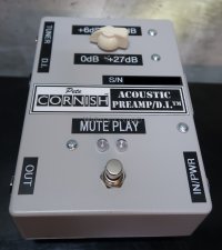 Pete Cornish / ACOUSTIC PREAMP / D.I / MUTE™