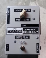 Pete Cornish / ACOUSTIC PREAMP / D.I / MUTE™