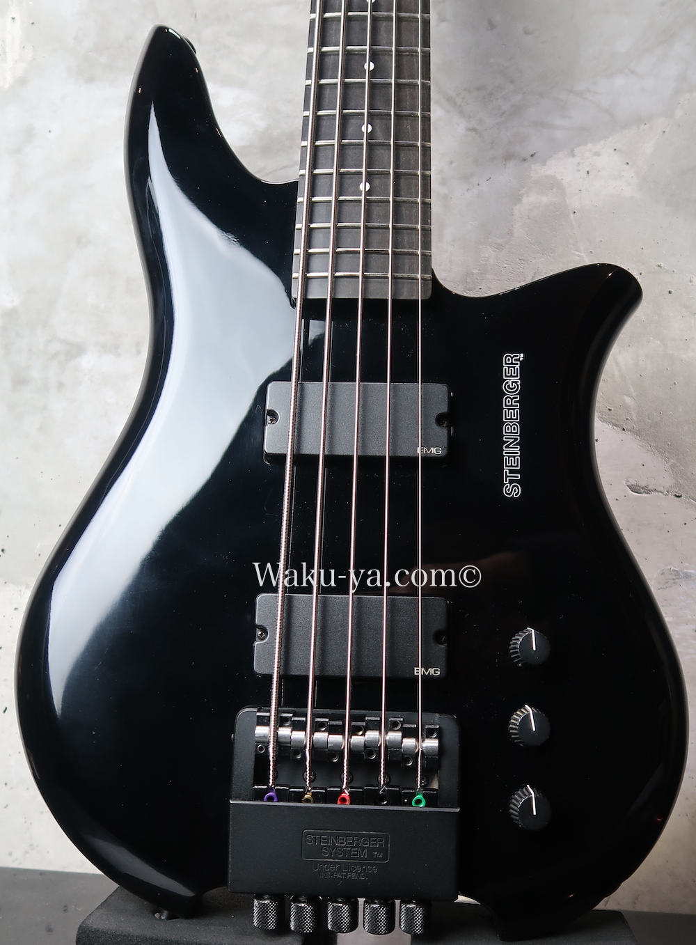 Steinberger XQ-25WA '90  / EMG /  Black 