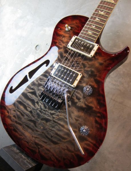 画像1: Paul Reed Smith NS-14 Neal Schon Model / 10 Top Charcoal Red Burst (Custom Color) (1)