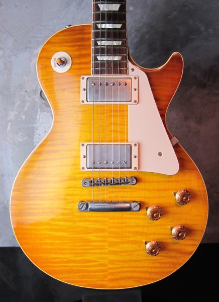 画像1: Gibson Custom Shop Historic Collection Les Paul 1959 Reissue "Hand Selected" V.O.S. 2014 Double Dirty Lemon  (1)