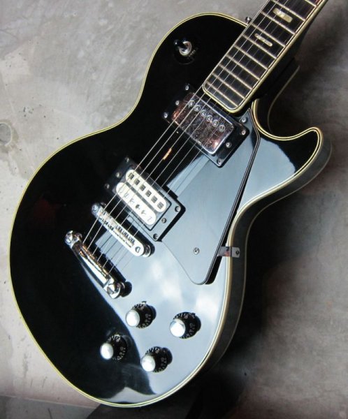 画像1: Greco Les Paul Custom EG-420B Black  (1)