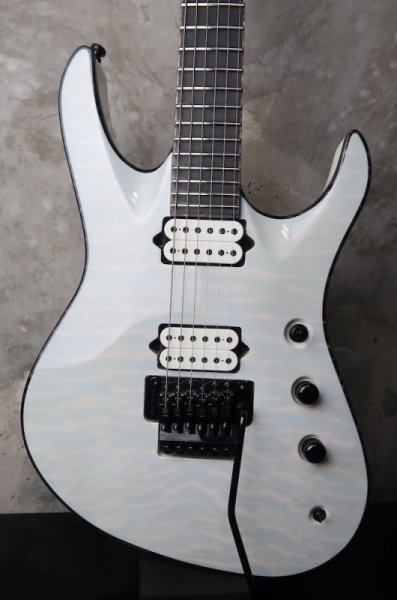 画像1: Jackson USA Chris Broderick Soloist Trans White  (1)