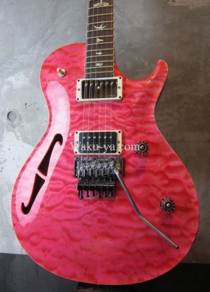 画像1: Paul Reed Smith NS-14 "Neal Schon" Model  / 10 Top / Custom Color "Bonnie Pink"   (1)