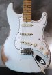 画像1: Fender Custom Shop '69　Stratocaster Heavy  Relic / Olympic White (1)