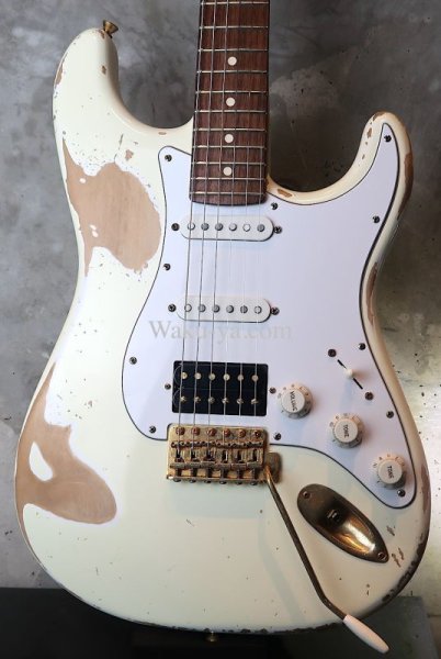 画像1: Xotic Guitars XSC-2 Vintage White / Heavy Aged (1)