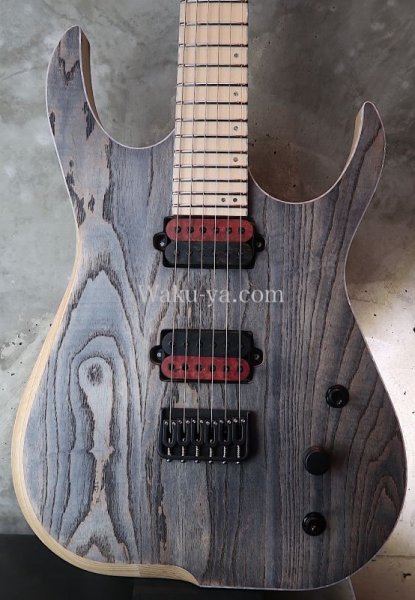 画像1: Skervesen Velociraptor 6-Strings / Swamp Ash Graphite (1)