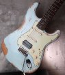 画像13: Fender CS '62 Stratocaster S-S-H / Heavy Relic  / Sonic Blue (13)