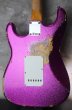 画像2: Fender Custom Shop 1962 Stratocaster Heavy Relic / Magenta Sparkle  (2)