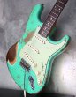 画像9: Fender Custom Shop Stratcaster '60  LTD Dual Mag II / Sea Foam Green / Super Heavy Relic (9)