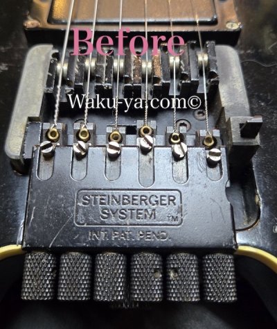 画像1: Steinberger Bridge 破損・ ArmBar部分の割れ。諦めないでご相談下さい。修理・Repair　 / 世界屈指の豊富なノウハウと、Parts類の在庫量 / Custom / オリジナルパーツ / 加工 / パーツ作成・製作/ リフレット / Pot修理　/その他、スタインバーガー以外についてもお気軽にご相談下さい。