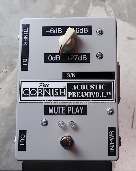 画像1: Pete Cornish / ACOUSTIC PREAMP / D.I / MUTE™ (1)