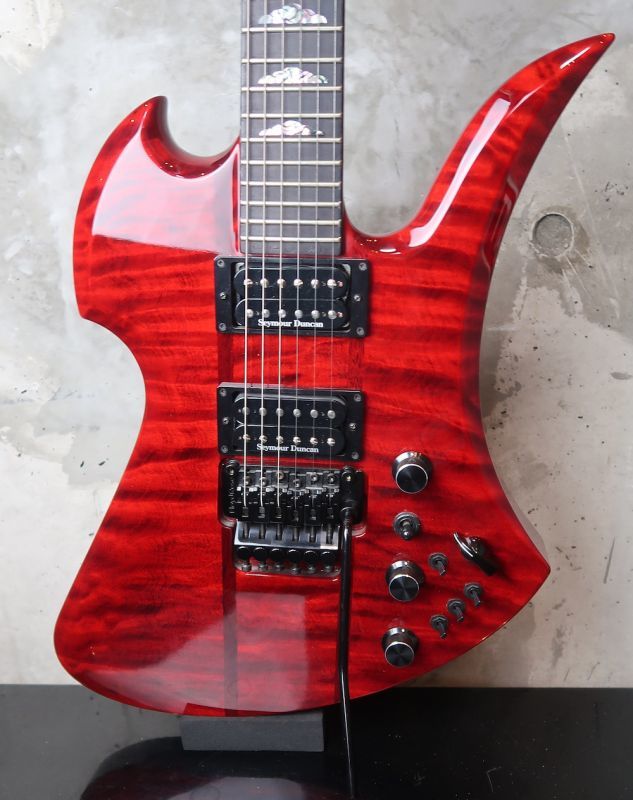 bc rich mockingbird red