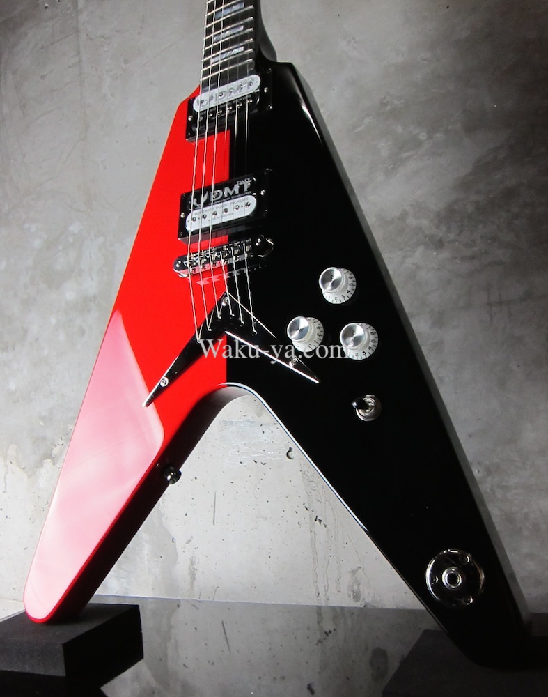 DEAN V Coustic 黒 Acoustic Electric Guitar マイケル・シェンカー Schenker MEGADETH  Mustaine KV1 KING Gibson Flying フライングV 美品