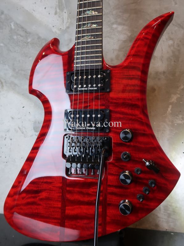 bc rich mockingbird red